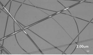 Electrospinning of nanofibers from chitosan
