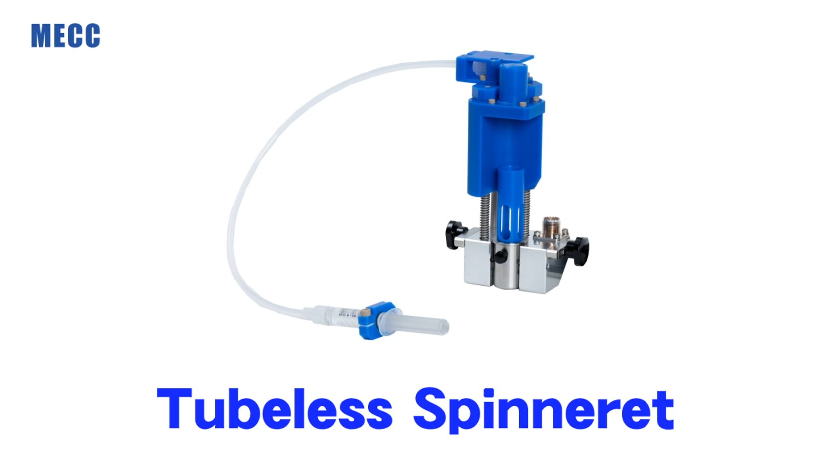 Can be spun with a small amount of solution!! Tubeless Spinneret.